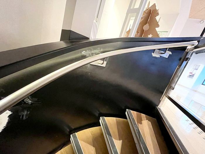 Pendant les travaux — Agence bancaire