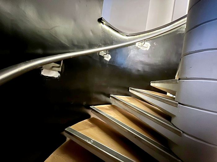 Pendant les travaux — Agence bancaire