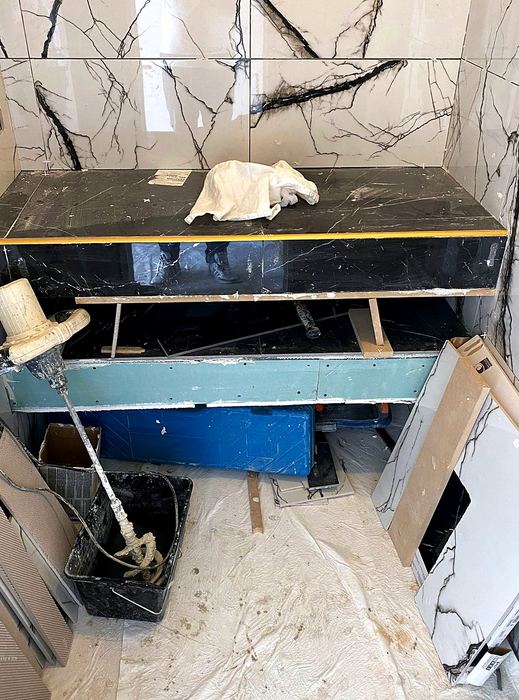 Pendant les travaux — Appartement