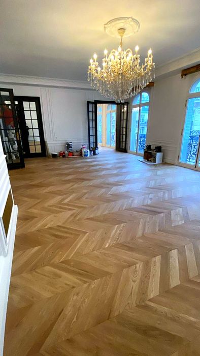 Pendant les travaux — Appartement haussmannien