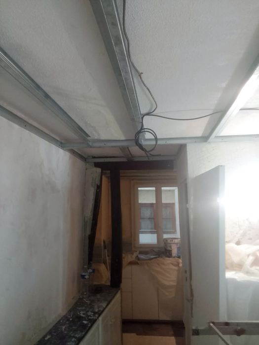 Pendant les travaux — Appartement parisien