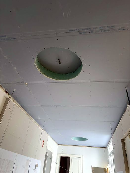 Pendant les travaux — Bureaux haussmanniens