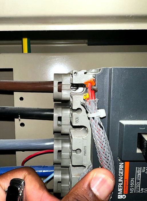 Pendant les travaux — Électricité CFO / CFA