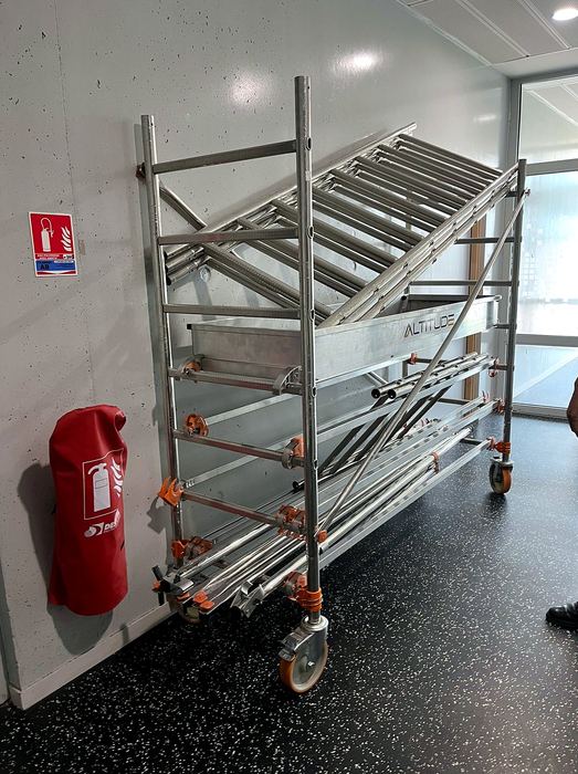 Pendant les travaux — Établissement scolaire