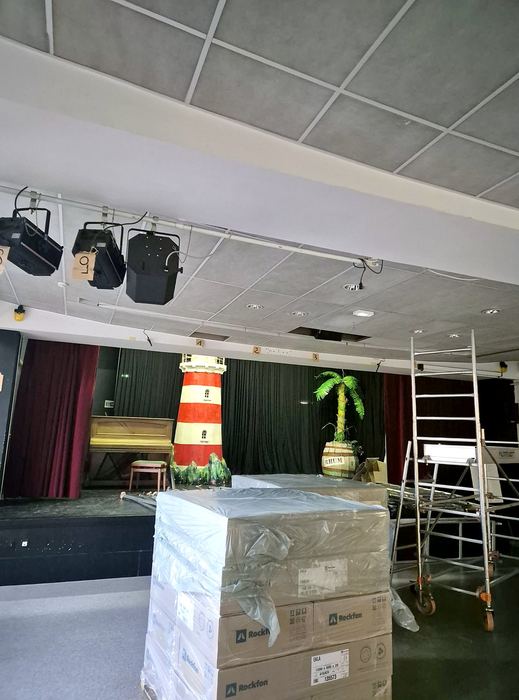Pendant les travaux — Établissement scolaire