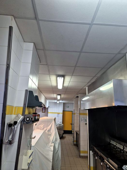 Pendant les travaux — Établissement scolaire
