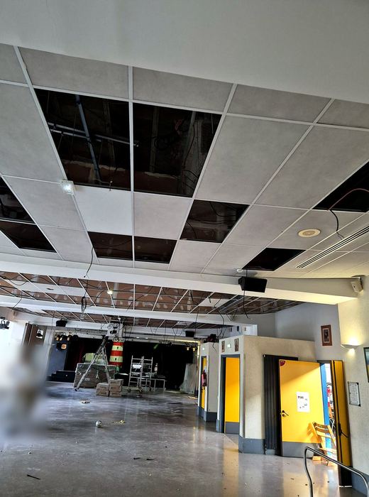 Pendant les travaux — Établissement scolaire
