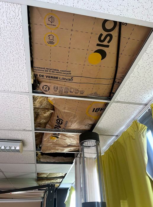 Pendant les travaux — Établissement scolaire