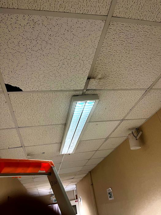 Pendant les travaux — Établissement scolaire