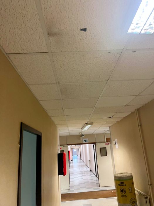 Pendant les travaux — Établissement scolaire