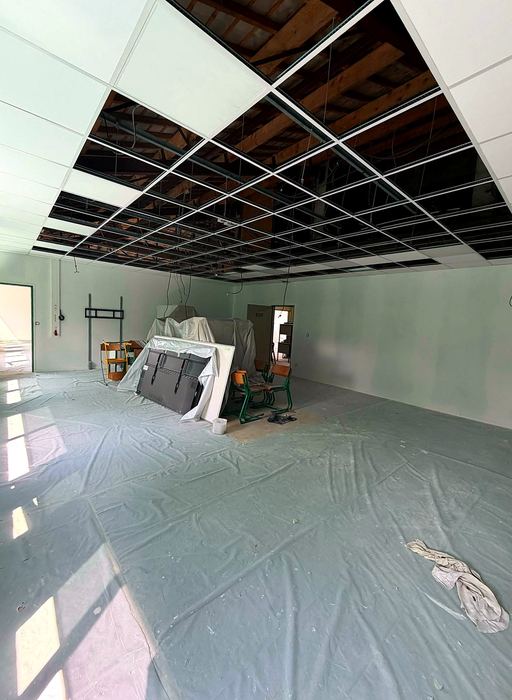 Pendant les travaux — Locaux tertiaires