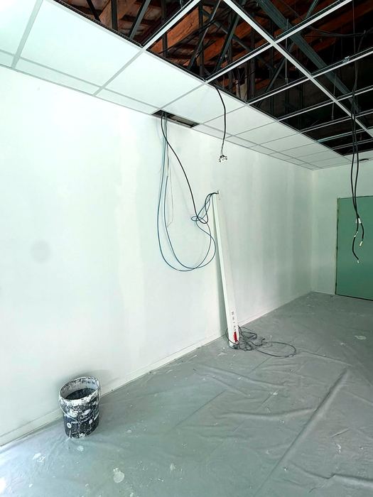 Pendant les travaux — Locaux tertiaires
