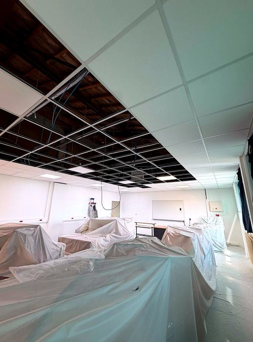 Pendant les travaux — Locaux tertiaires