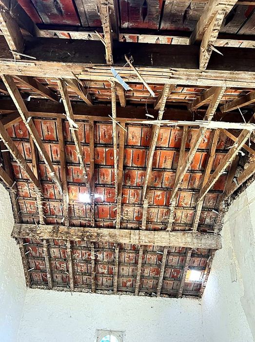 Pendant les travaux — Maison en meulière