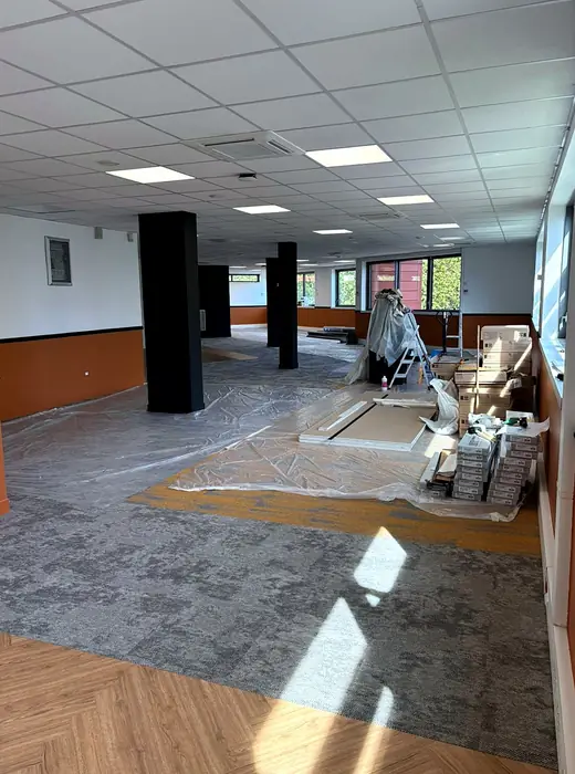 Revêtements de sols — pendant les travaux, photo 1 sur 20