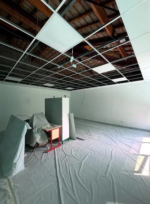 Faux plafonds — pendant les travaux, photo 30 sur 45