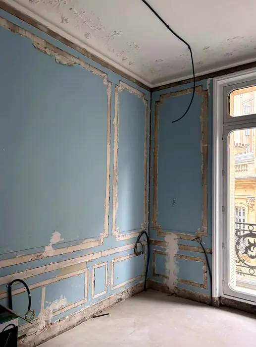 Plâtrerie et cloisons — avant travaux, photo 3 sur 9
