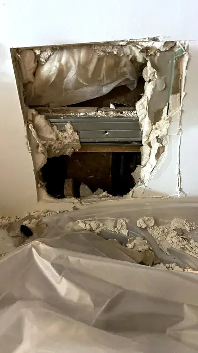 Plâtrerie et cloisons — pendant les travaux, photo 10 sur 38