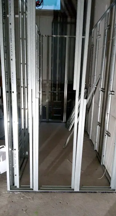 Plâtrerie et cloisons — pendant les travaux, photo 14 sur 38