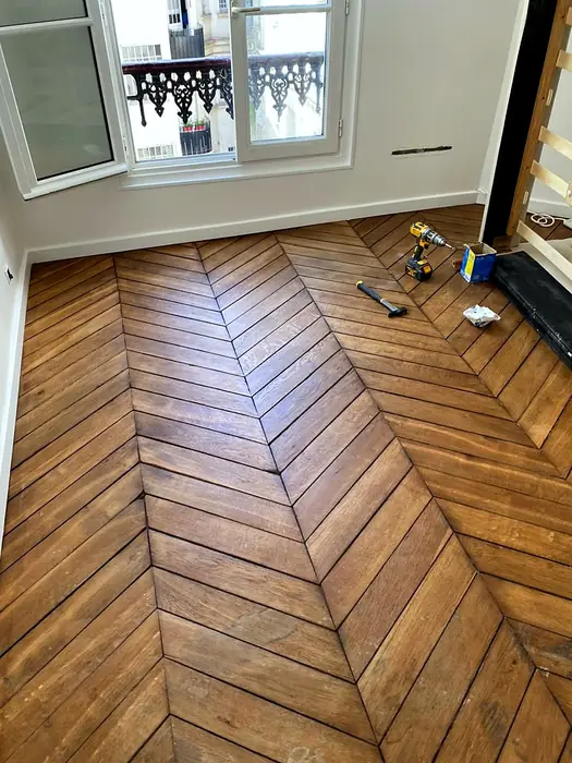Revêtements de sols — pendant les travaux, photo 15 sur 20