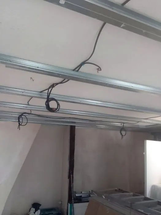 Plâtrerie et cloisons — pendant les travaux, photo 19 sur 38