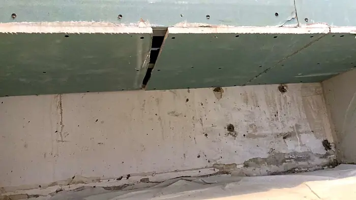 Plâtrerie et cloisons — pendant les travaux, photo 27 sur 38