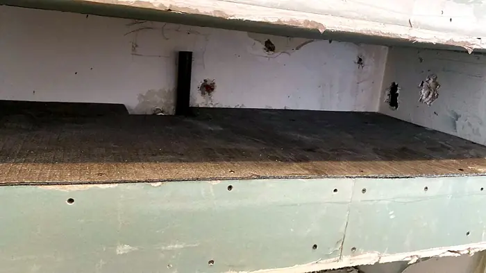 Plâtrerie et cloisons — pendant les travaux, photo 29 sur 38